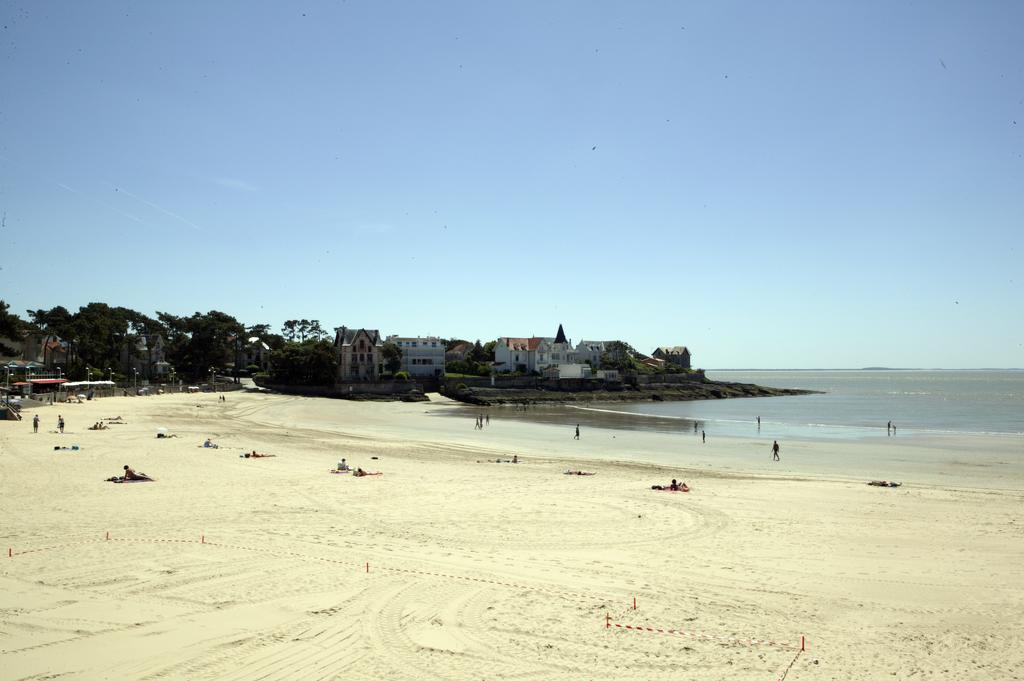 Hotel De La Plage แซ็งต์-ปาเลส์-ซูร์-แมร์ ภายนอก รูปภาพ
