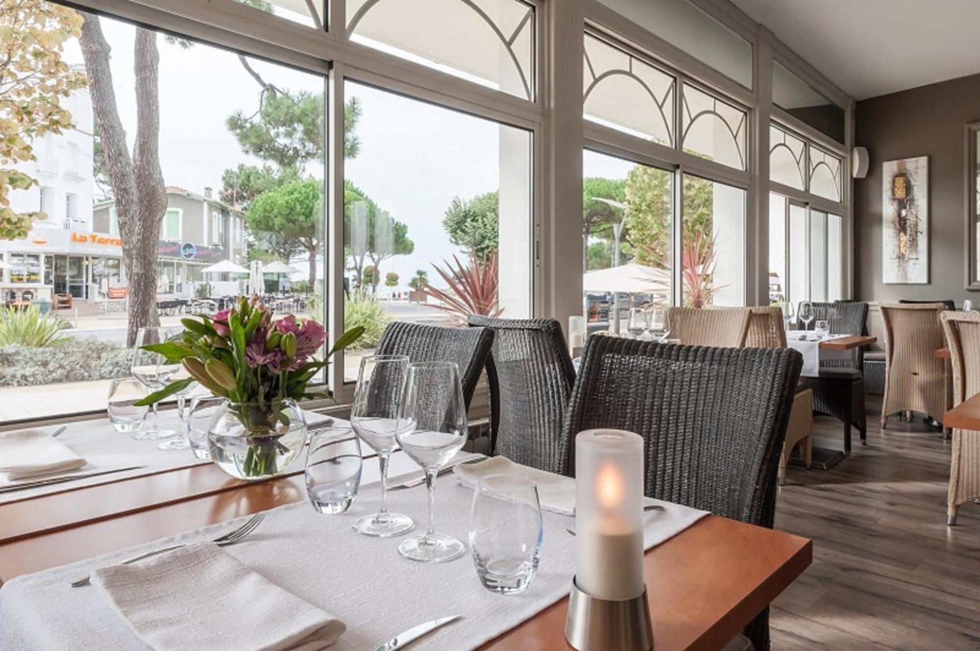 Hotel De La Plage แซ็งต์-ปาเลส์-ซูร์-แมร์ ภายนอก รูปภาพ
